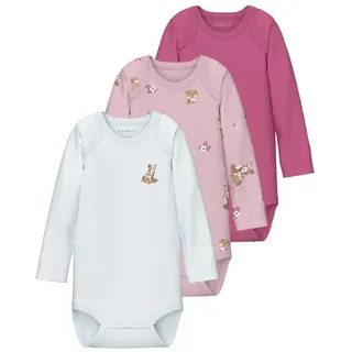 NAME IT Nbfbody 3P Ls Ibis Rose Bambi Noos