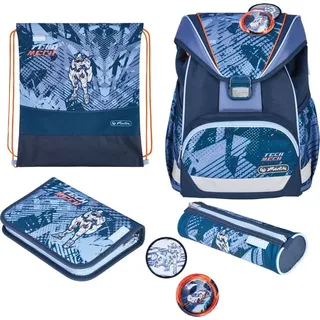 Herlitz Tech Mech 6-tlg. blau, orange