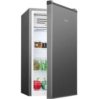 Bomann KS 7257 inox Kühlschrank 83 l 85 cm hoch Grau