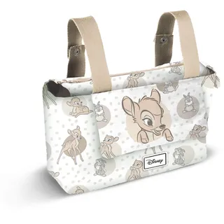 Disney Bambi Tender-Hamper Mommy Organizer-Tasche für Kinderwagen, Braun, 31 x 27 cm