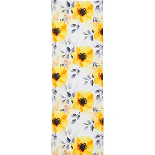 done.® Tischläufer »Yellow Roses, mit Rosenmotiv« Digitaldruck, Maße ca. 45x150 cm, gelb