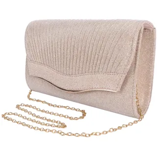 Mincloss Lady Abend Clutch Tasche Funkelnde Damen Clutch Glitzer Handtasche Clutch Geldbörse Retro Klassische Umhängetasche für Frauen Braut Hochzeit Bankett Abschlussball Party