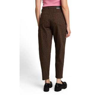 Skinny-fit-Jeans TOM TAILOR DENIM, Damen, Gr. L, N-Gr, braun (braun schwarz leo), Denim/Jeans, Obermaterial: 98% Baumwolle, 2% Elasthan, Jeans Skinny-fit-Jeans