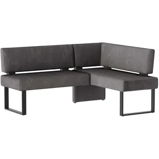 Eckbank »Oliver mit Metallgestell, Küchenbank« verschiedene Bezüge Cord Esszimmerbank OTTOs Choice grau