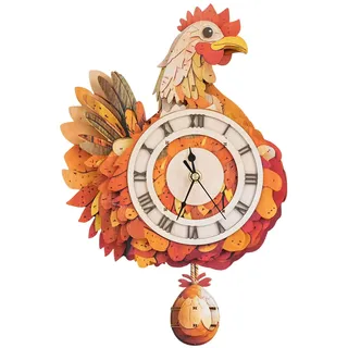 KaayeeWood Gackernd Kits,3D Holzpuzzle für Erwachsene,Einzigartige Tierform 3D Holzpuzzle,Heimdekoration Geburtstagsgeschenk für Erwachsene und Jugendliche (240x66x360mm)