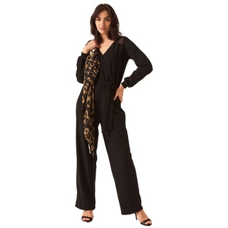 Garcia Damen Jumpsuits Lässiges Kleid, Black, XXL