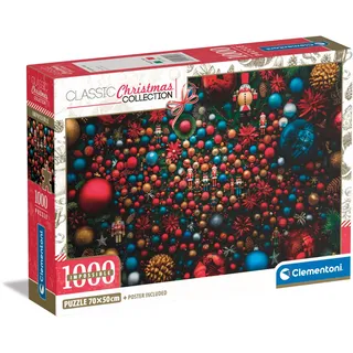 CLEMENTONI Puzzle 1000 Pcs Impossible CB Christmas Vibes