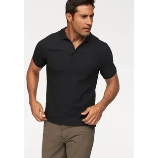 Poloshirt FRUIT OF THE LOOM, Herren, Gr. XXL (60/62), schwarz, Piqué, Obermaterial: 100% Baumwolle, unifarben, schmal hüftbedeckend, Rundhals, Shirts Poloshirt, Piqué, unifarben, Topseller