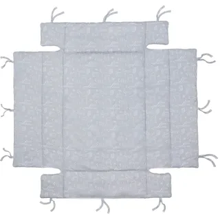 Fillikid Laufgittereinlage »Flexi Jersey, Safari grau«, grau