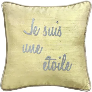 Lounge Fabrics Kissen, Beige Doré, 40 x 40