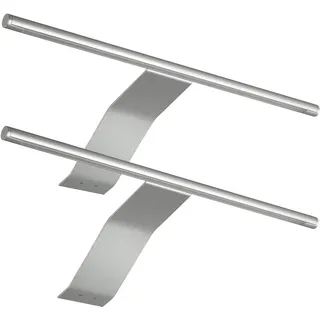 SEBSON LED Schrankleuchte 2er Set, Aufbauleuchte mit Schalter und Stecker, warmweiß 3000k, 2x 3,5W, 2x 230lm, Kleiderschrankleuchte, Spiegelleuchte, Lichtleiste