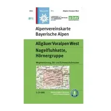 DAV AV-Karte BY 1 Allgäuer Voralpen West - 3. Aufl. 2021 - One Size