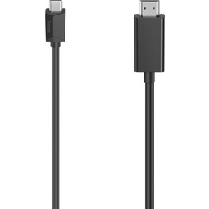 Bild USB-C® Adapterkabel USB-C® Stecker, HDMI-A Stecker 1.5m Schwarz