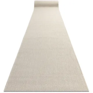 RugsX Läufer sisal floorlux Modell 20433 creme Textil, Freiform, 120x100 cm