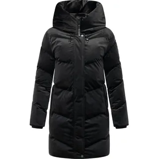 Kurzmantel RAGWEAR "Kurzmantel Avelin Velvet YOUMODO", Damen, Gr. XXL, schwarz, Obermaterial: 100% Polyester PES.  Obermaterial: Futter: 100% Polyester PES. 100% Polyester PES., Mäntel Kurzmantel
