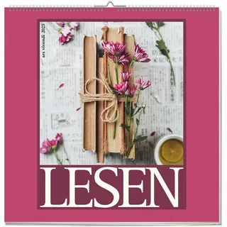 ars vivendi Lesen 2025: Wandkalender - Lesegenuss 2025: Tauche ein in treffende Zitate und fantastische Fotografien – Dein literarischer Begleiter durch das Jahr