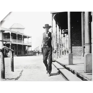 Artland Wandbild »Zwölf Uhr Mittags 1952 II« Film 1 Stk. tlg. als Leinwandbild, Poster in verschied. Größen, schwarz