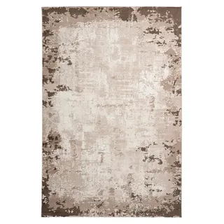 Teppich KAYOOM "Olivo 922", beige, B:120cm H:13mm L:170cm, Polyester, Teppiche, Teppich, Kurzflor, Vintage, Modernes Muster, Deko, Vegan