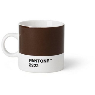 Pantone Porzellan-Esprossotasse Espressotasse, Brown 2322, 120 ml