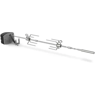Weber Drehspieß Edelstahl Silber