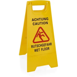 Was Böttcher-AG Warnaufsteller Kunststoff gelb