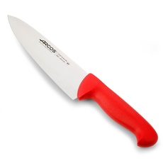 Arcos 292122 Serie 2900 - Kochmesser - Klinge Nitrum Edelstahl 200 mm - HandGriff Polypropylen Farbe Rot