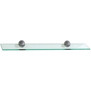 Xora Glasablage , Transparent , Glas , 72x8x10 cm , Wohnzimmer, Regale, Wandboards