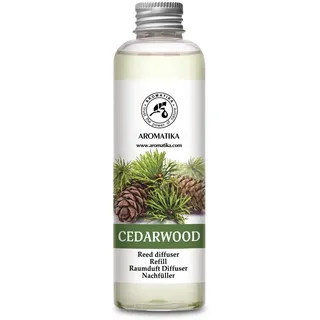 Raumduft Nachfüller Zedernholz 200 ml - Raumerfrischer - Aroma Diffuser | Raumbeduftung, Zimmerduft nachfüllen, Zedernholz Raumduft, Raumluft, Hausparfüm, Reed Diffuser Refill