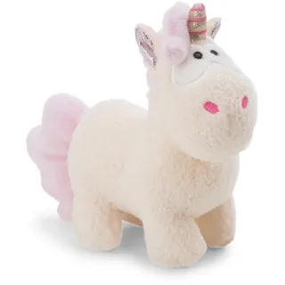 NICI Einhorn Creamy Pink stehend 13 cm - Weiss - Weiches Plüschtier – niedliches Stofftier