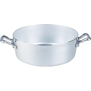 Kasserolle Aluminium AGNELLI Niedrig 2 Griffe Durchmesser 28 CM