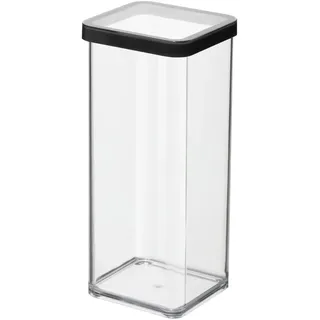 Rotho Loft Frischhaltedose quadratisch schwarz 1,5 l