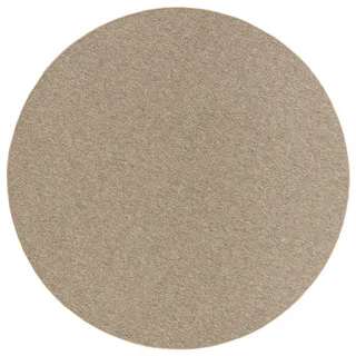 Snapstyle Feinschlingen Veloursteppich 133 x 133 cm Nougat