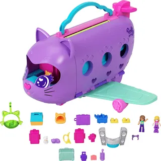 POLLY POCKET Puppenhaus Polly Pocket Kitty Plane mehrfarbig HWP19