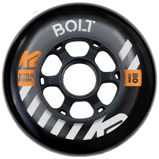 K2 URBAN Bolt 80MM 90A 4-Wheel Pack – Black – 30F3014