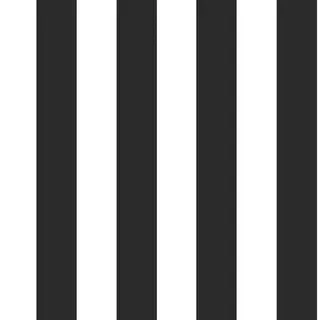 Vliestapete , Schwarz, Weiß , Kunststoff, Papier , Streifen , 53x1000 cm , Made in Europe , Tapeten & Wandverkleidungen, Vliestapeten