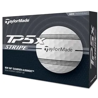 TaylorMade TM25 TP5x Stripe GLB dz, Weiß