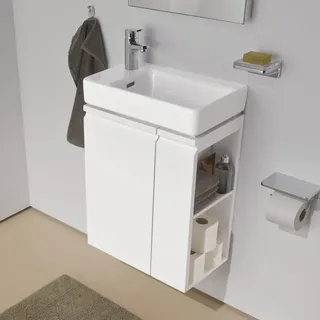 Laufen Waschtischunterschrank 1 Tür 48 x 58 x 27,5 cm Weiß Matt