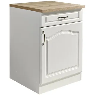 WIHO KÜCHEN Unterschrank Linz 60 x 60 x 85 cm Weiß