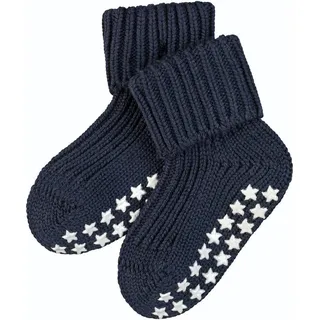 Falke Catspads Baumwollbabysocken – Dunkelmarine – 62-68 - Schwarz