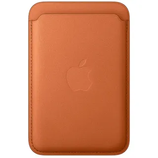 iPhone Feingewebe Wallet mit MagSafe Fuchsrot