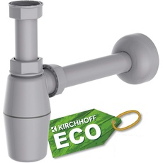 Bild Siphon ECO Save, aus recyceltem Kunststoff, Grau