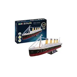 Revell RMS Titanic - LED Edition 3D-Puzzle, 266 Teile