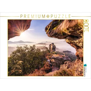 Calvendo Puzzle Ein Motiv aus dem Kalender Bunter Pfälzerwald 1000 Teile Lege-Größe 64x48cm Foto-Puzzle für glückliche Stunden