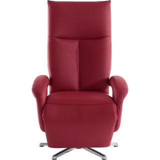 sit&more TV-Sessel Tycoon elektrisch 74 x 112 x 82 cm rot