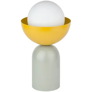 Osram Tischleuchte , Gelb, Grün , Metall, Glas , 36.5 cm , Lampen & Leuchten, Innenbeleuchtung, Tischlampen, Tischlampen