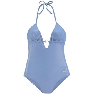 LASCANA Badeanzug Damen hellblau Gr.36 Cup C/D