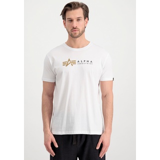 Alpha Industries Kurzarmshirt »Alpha Label T«, weiß