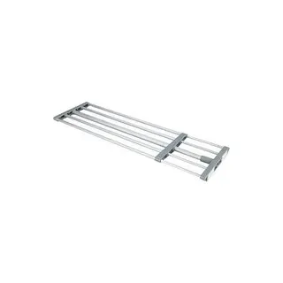 WENKO Teleskop-Garderobe 50609100 silber Metall 5 Haken 70,0-120,0 x 3,0 cm