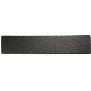 APS 988 Naturschieferplatte, 30 x 12 cm, Materialstärke 6-9 mm, möbelschonende Füßchen