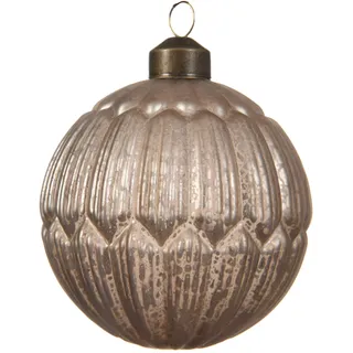 Delamaison DEO4035100 Weihnachtskugel, Glas, Mehrfarbig, 8 x 8